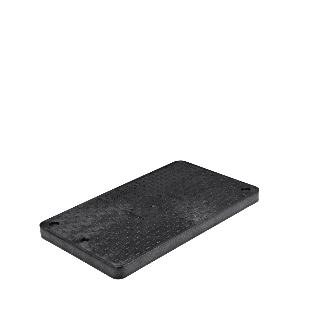 This NDS 17 in. X 30 in. Rectangular Pro-Spec® Series Valve Box Cover is a Black drop-in cover with Water markings on the lid (NDS 323CDW) and fits NDS Pro-Spec® series 17 in. X 30 in. valve boxes