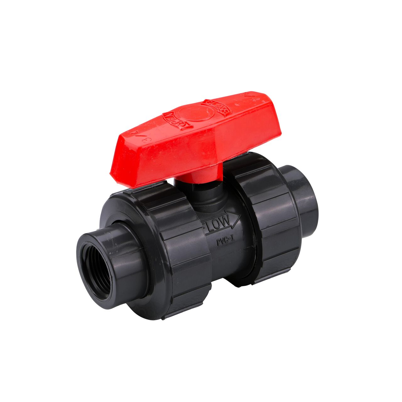 Form a shut off point in your pipeline that’s serviceable using the 3/4 in. PVC Slip & Threaded True Union Ball Valve (NDS BTU-0750-E)