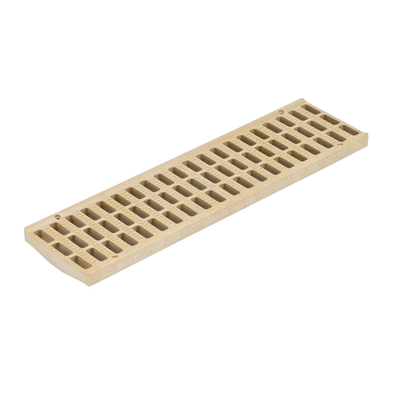 NDS 5 in. Pro Series Channel Drain Grate, Sand Plastic (NDS 817)
