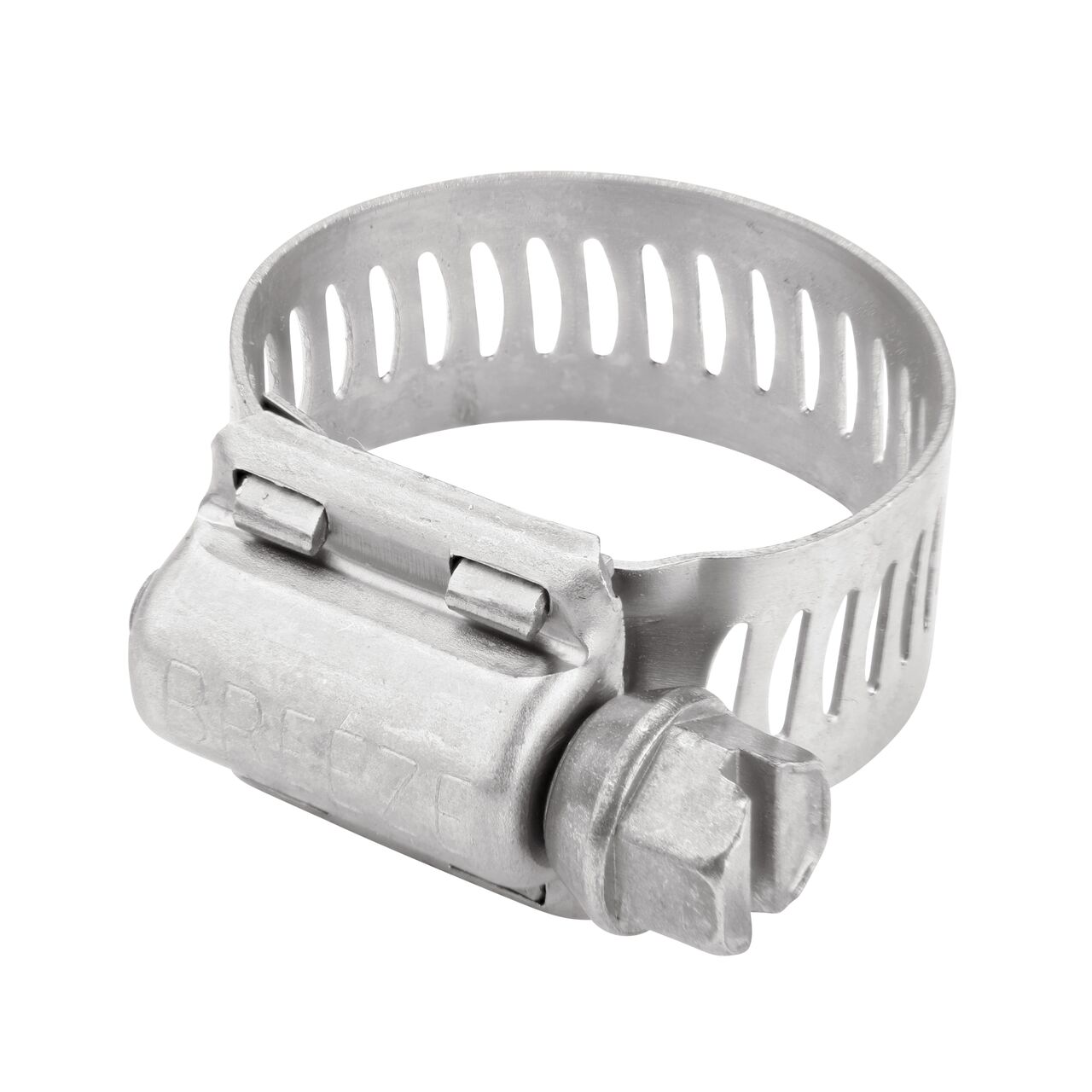 The NDS SAE 10 Worm Drive Hose Clamp with Aero Seal 1/2 in. band width (NDS 64010H) has a heavy duty 4-piece Quadra-Lock design to provide strength and stability; includes underside plate for added strength