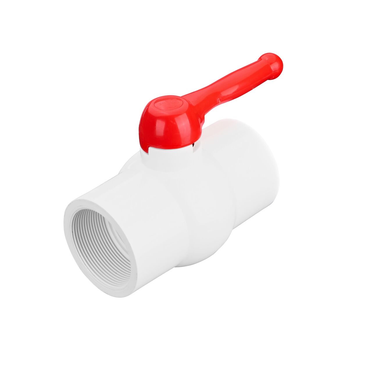 NDS PVC IPS Ball Valve is  leak-resistant valve connects two 3 in. FPT Sch. 40 pipe ends in an irrigation or other pressurized system and prevents the backflow of water (NDS E1320-30)