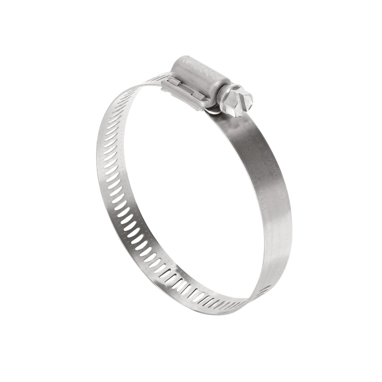 Use the NDS SAE 40 Worm Drive Hose Clamp with Aero Seal 1/2 in. band width (NDS 64040H) to form a secure connection in an industrial application between two pliable hoses or pipes