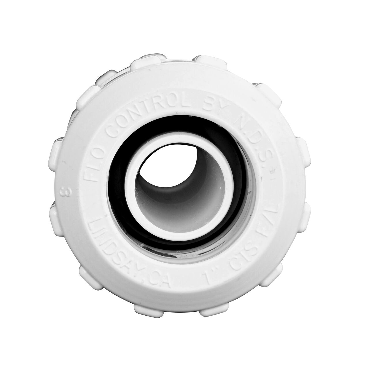 Steel Gripper and EPDM O-Ring provides a leak proof connection on the NDS 1 in. Flo-Lock™ Gripper Coupling (NDS 710-10)
