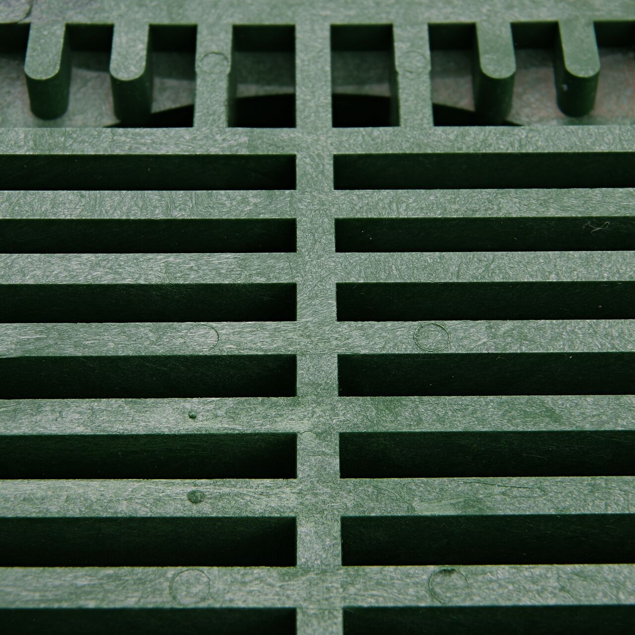 Closeup of the NDS 7 in. Square Grate (NDS 772)