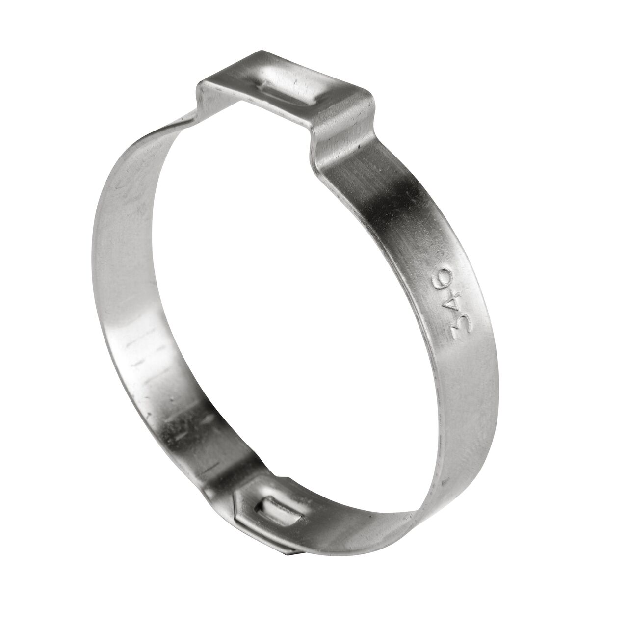 The NDS NC-15000-021 is a stainless steel pinch clamp, 346R, with an open and close range of 1.24-1.36 in. that forms a secure connection between hoses and pipes in your system