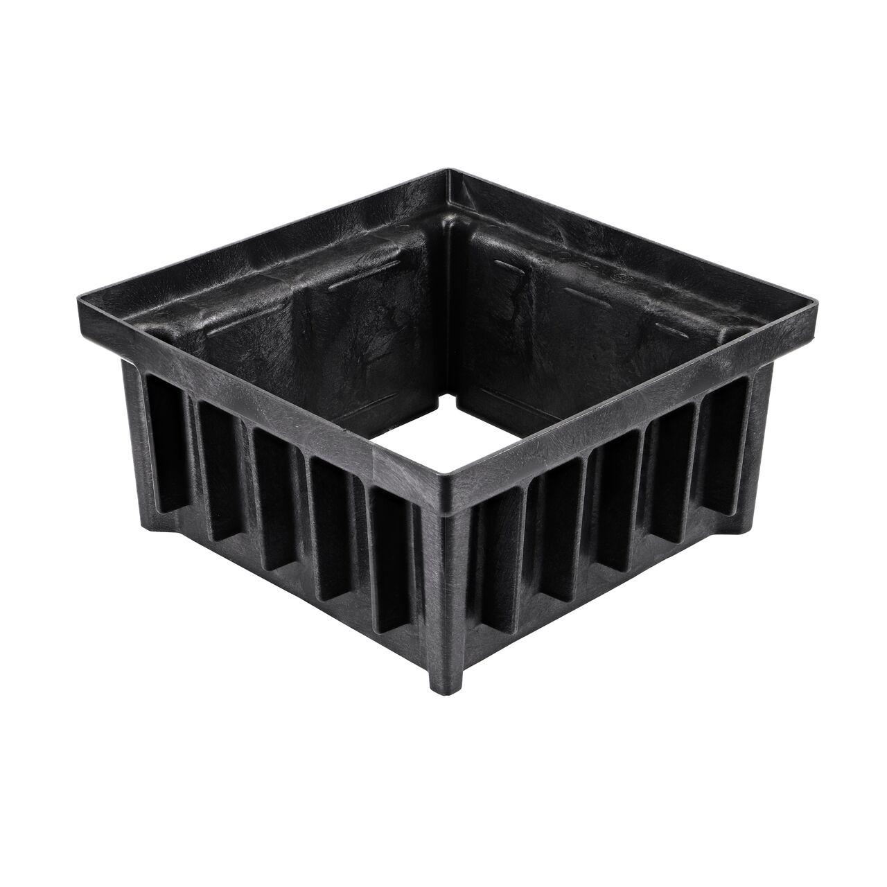 8 in. Riser for the 24 in. Square Catch Basin Drain adds depth to the catch basin