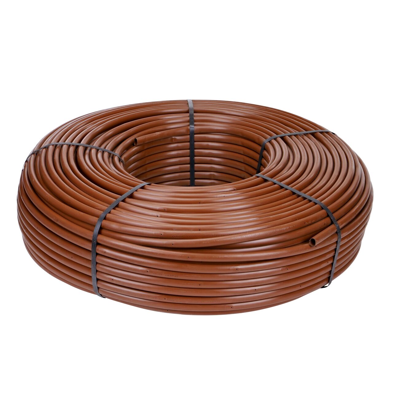 NDS 1,000 ft. Brown Tubing with 0.9 GPH Pressure Compensating Emitters with 12 in. Spacing (NDS SFCV-BR-7412-10)