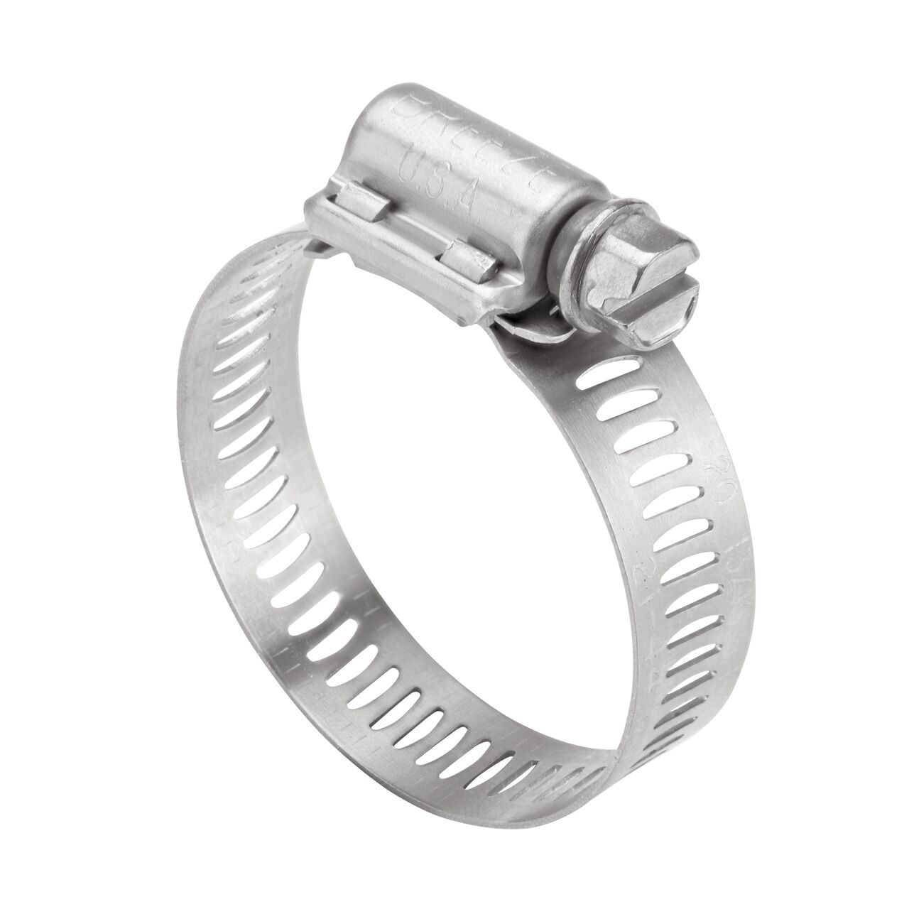 Use the NDS SAE 20 Worm Drive Hose Clamp with Aero Seal 1/2 in. band width (NDS 64020H) to form a secure connection in an industrial application between two pliable hoses or pipes