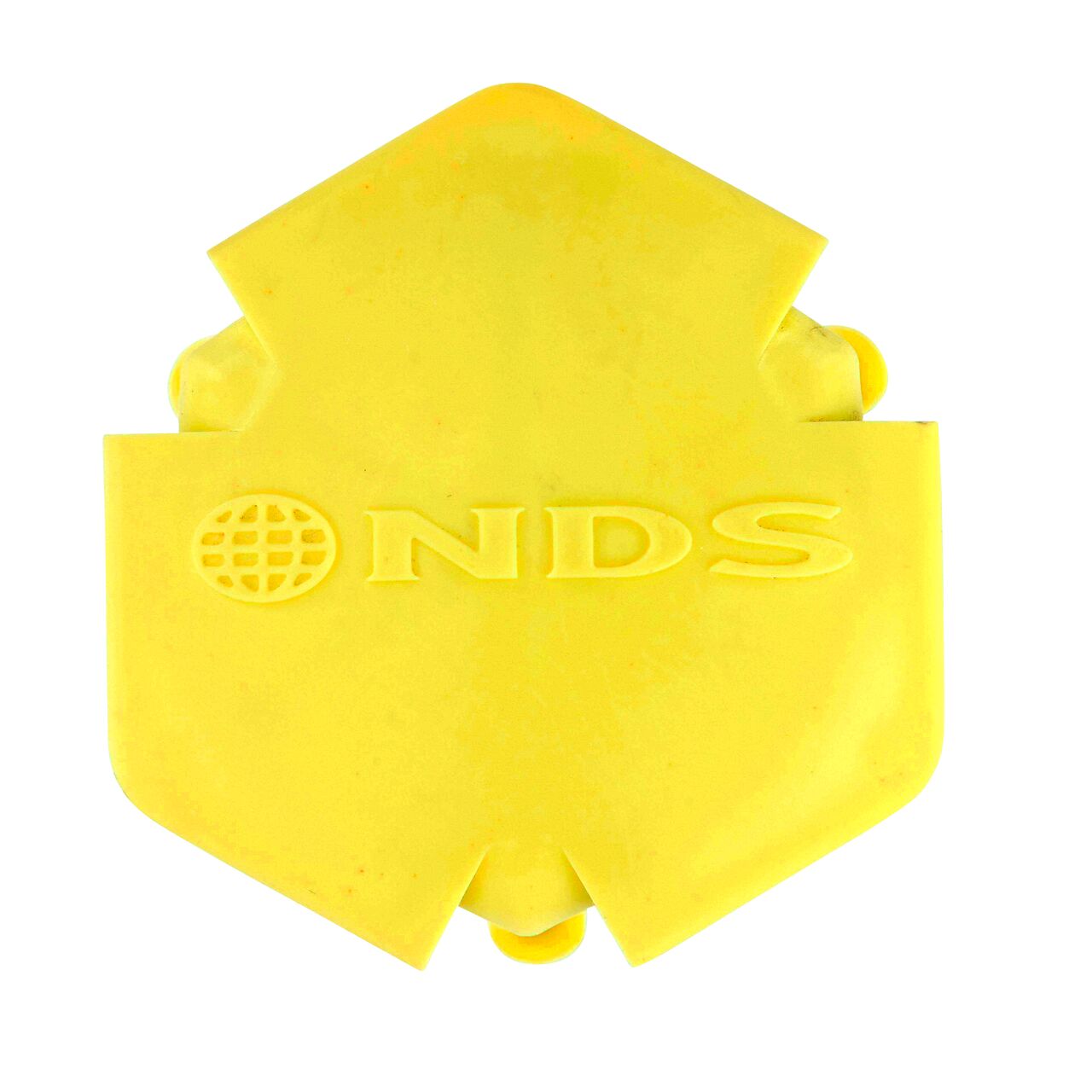 Top Down View of the Yellow NDS EZ Marker™ Parking Delineator (NDS EZMARKER-Y) which helps mark boundaries, or outlines driving, fire lanes, and parking areas