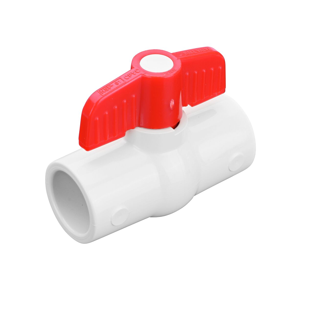 NDS 1 in. CPVC CTS Ball Valve is a leak-resistant valve that connects two 1 in. Sch. 40 pipes in an irrigation or other pressurized system and prevents the backflow of water (NDS C1310-10)