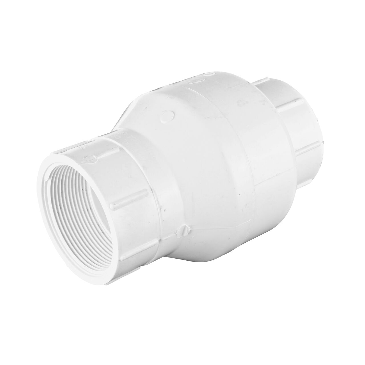 NDS 3 in. White PVC Spring Check Valve (NDS 1001-30)