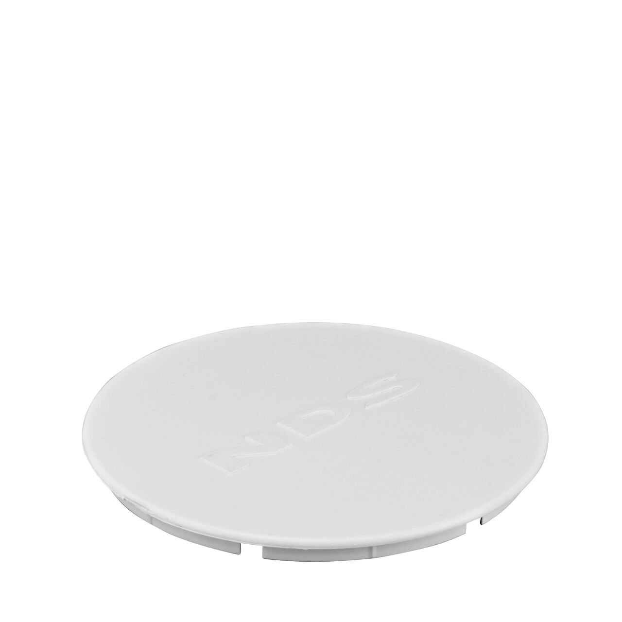 The cover on the NDS 4 in. White PVC Backwater Valve with Riser and Cover (NDS 475PR) fits on the access riser which can be cut to desired length