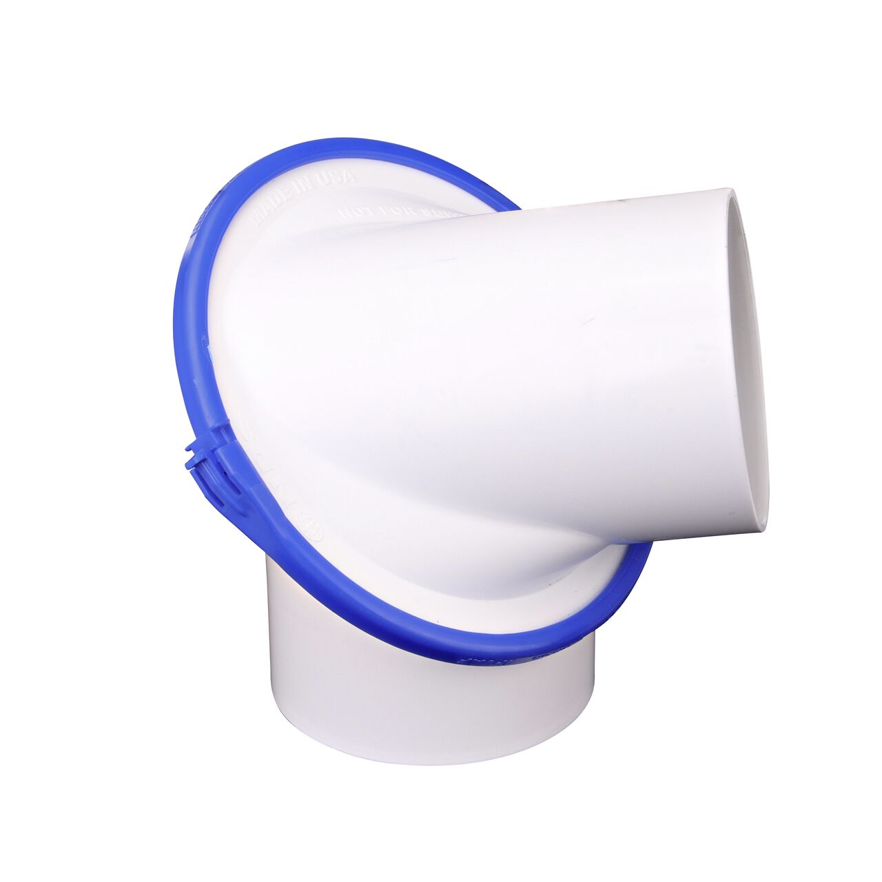 The NDS PVC Variable-Angled elbow (NDS 4PVAF) can be swiveled to any angle between 0 and 90 degree