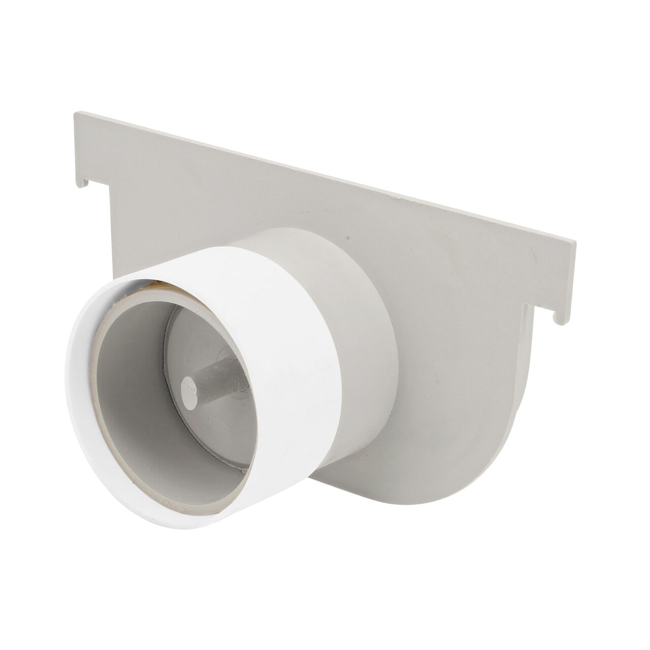 NDS 8 in. Pro Series Channel™ Drain End Cap/End Outlet, for Shallow Profile Channel Drain (NDS 831)