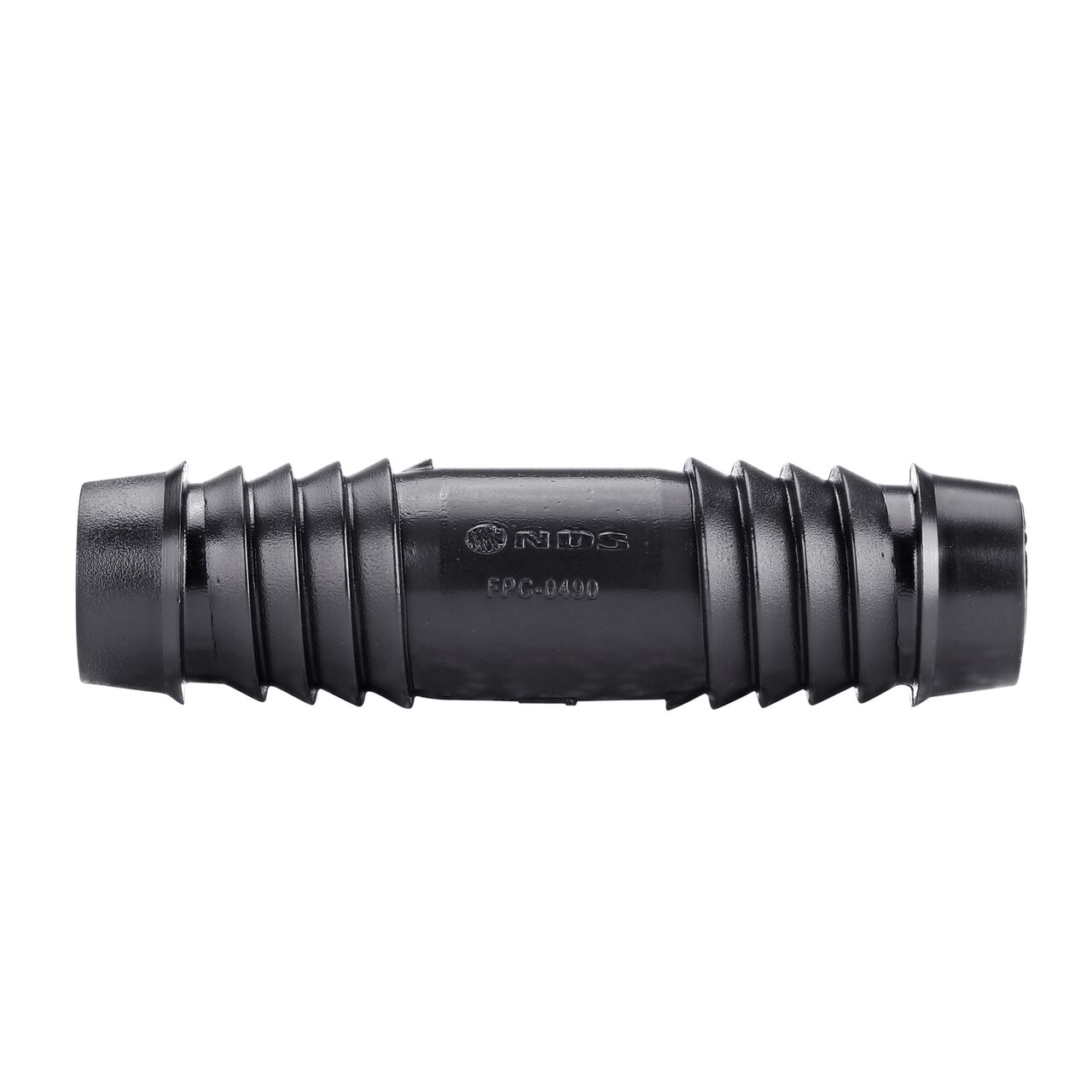 The NDS 1/2 in. Barbed Flexee Swing Pipe Connector allows flexibility to position swing pipe irrigation system components (NDS FPC-0490)