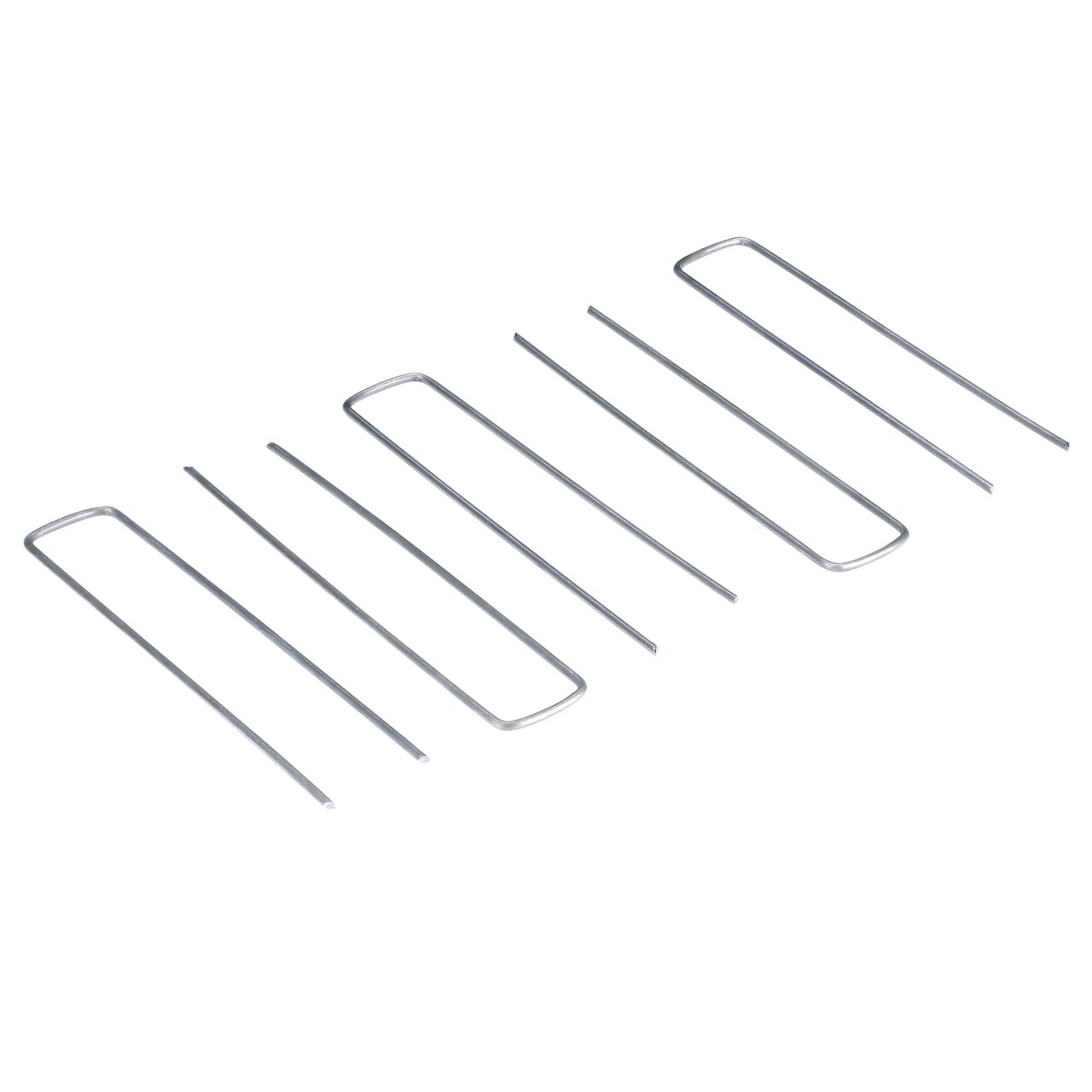 The NDS 6 in. Flat Top Sod Staple in Galvanized Steel (NDS FW6) is easy to install