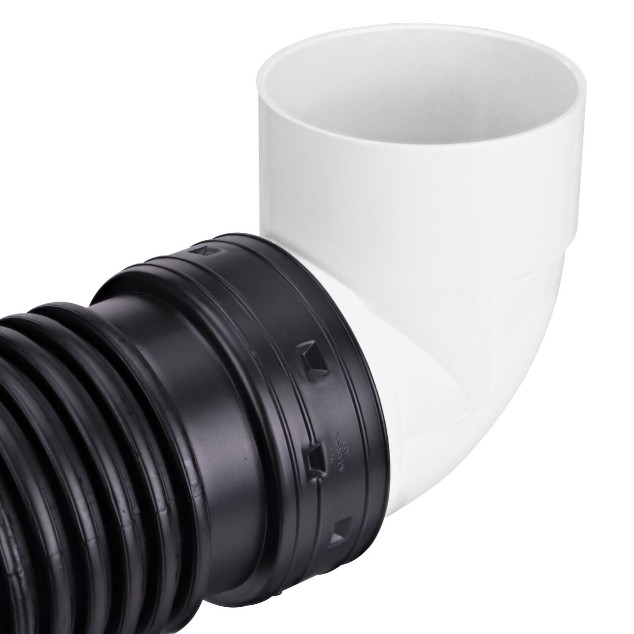 piping ICD6点セット HDPE Corrugated Adapter, 6 in. Drain Pipes & Fittings Spt X 6 in