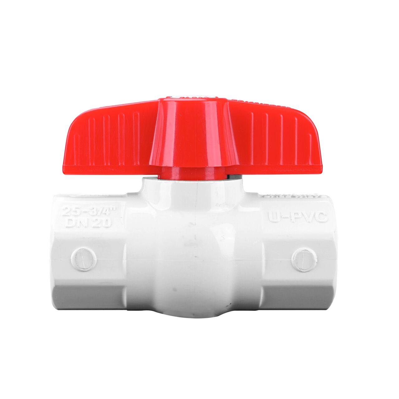 NDS PVC IPS Ball Valve is a leak-resistant valve connects two 3/4 in. Sch. 40 pipe ends in an irrigation or other pressurized system and helps prevent costly property damage, pipe corrosion, and system issues (NDS E1410-07)