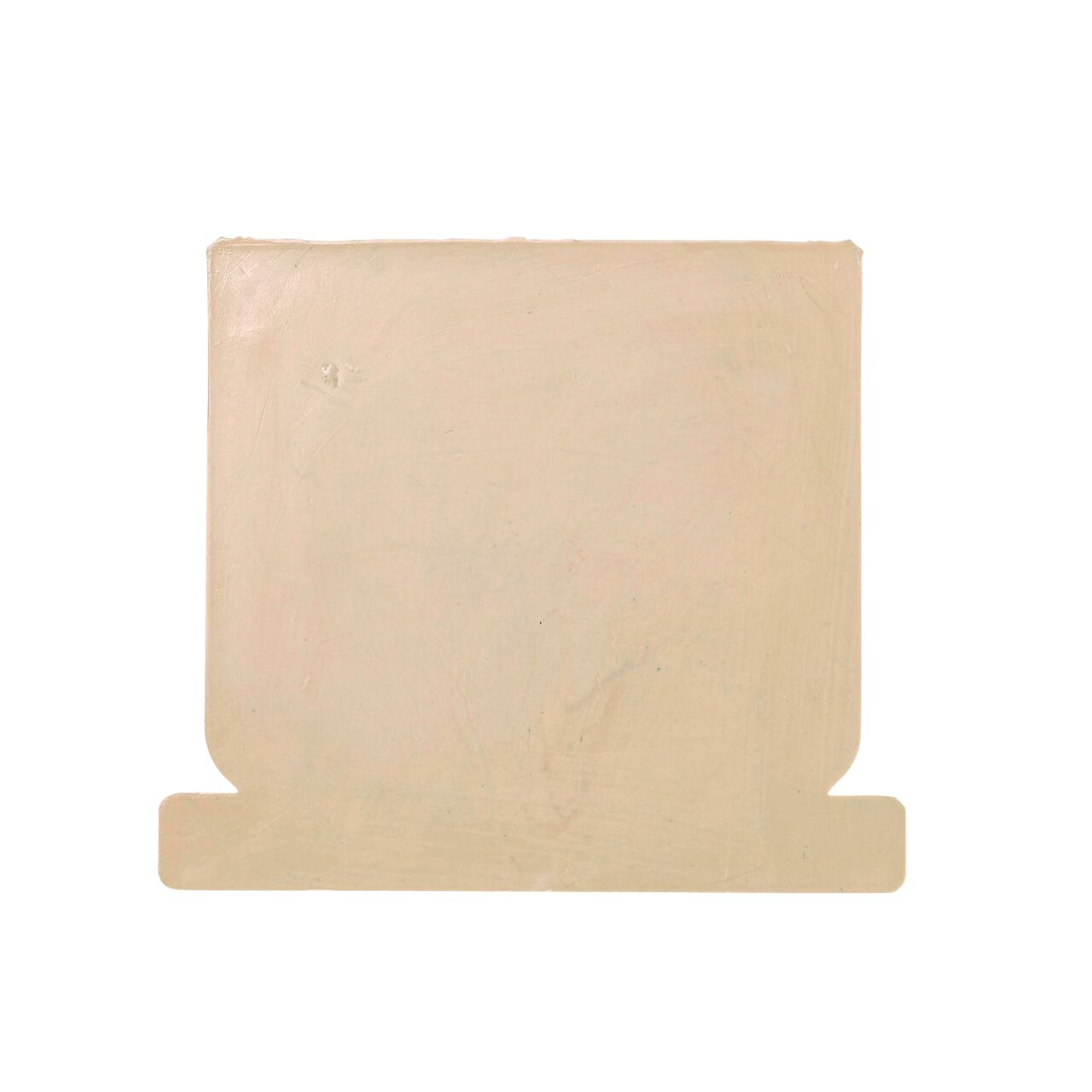 Top Down view of the  NDS Sand Mini Channel™ Drain End Cap (NDS 547S)