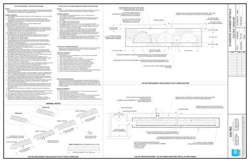150XLHD Cultec Cross Section