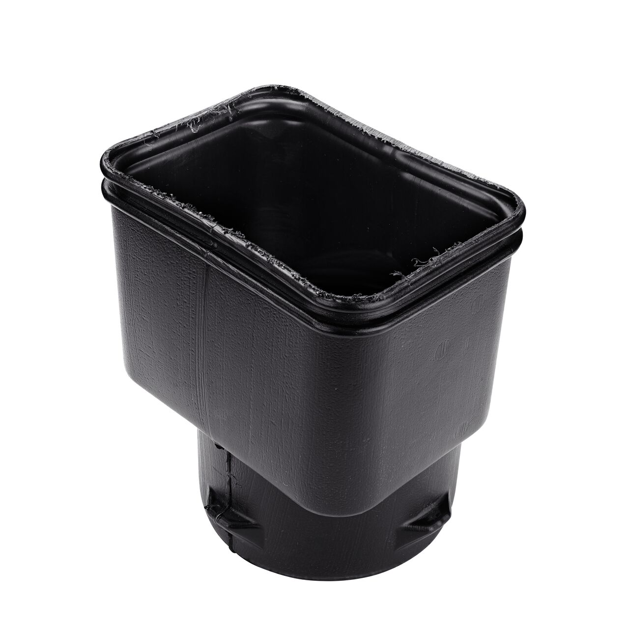 Alternate View of the High-Density Polyethylene Downspout Adapter transitions 3X4 in. Downspout to 4 in. Hub (NDS 344CDS)