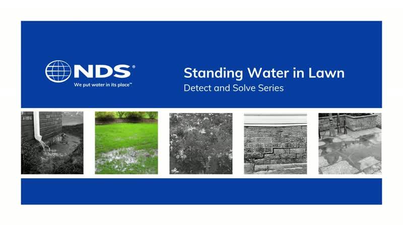Video, How to Fix Standing Water on Your Lawn