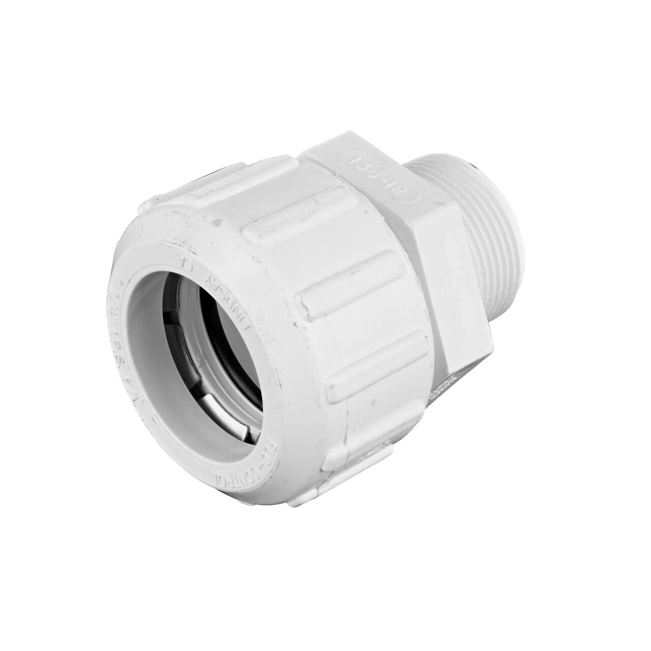 The NDS 1 1/4 in. Flo Lock Gripper Adapter provides a leak-resistant connection between IPS pipe and IPS FPT pipe end (NDS 135-12)