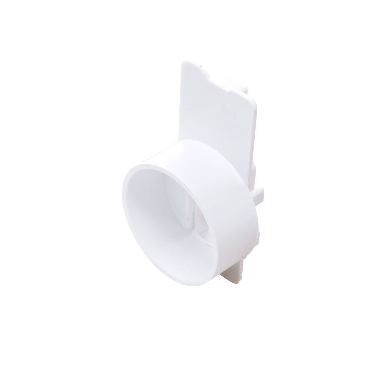Hero shot of the Micro Channel™ White Drain End Outlet (NDS 8461)