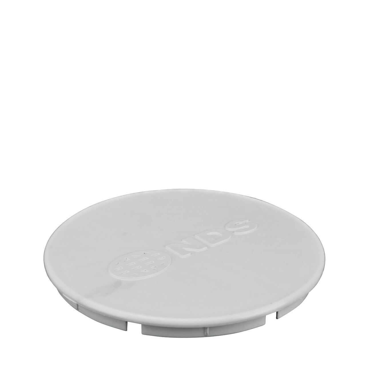 The cover on the NDS 3 in. White PVC Backwater Valve with Riser and Cover (NDS 375PR) fits on the access riser which can be cut to desired length