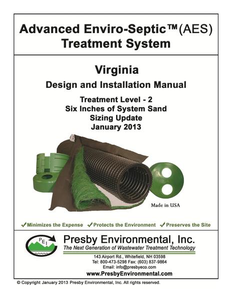 Virginia AES Design and Installation Manual