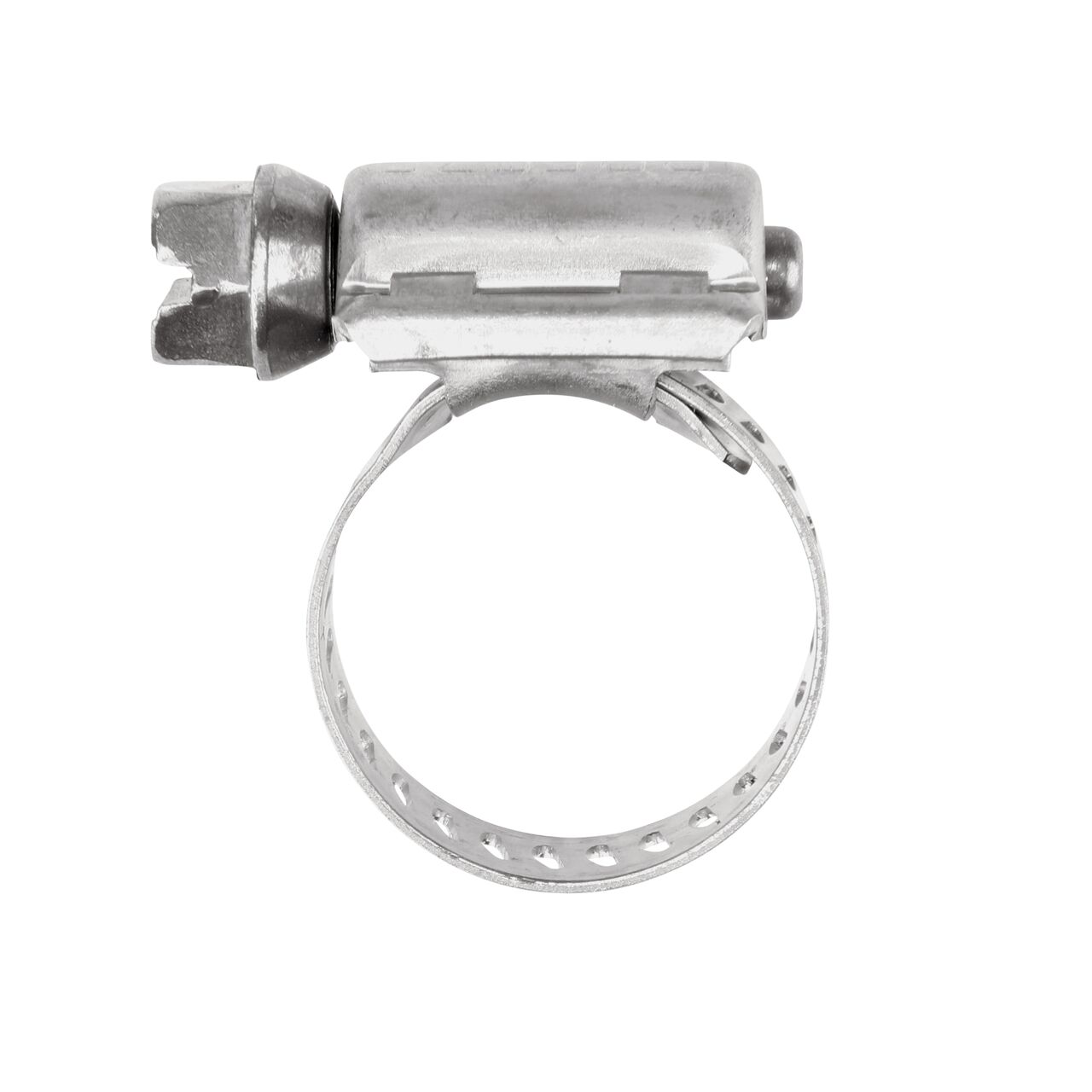 The NDS SAE 6 Worm Drive Hose Clamp with Aero Seal 9/16 in. band width (NDS 64006H) has a diameter range of 7/16-25/32 in.
