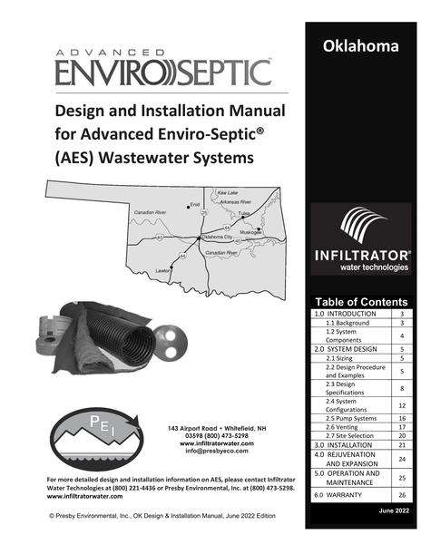 Oklahoma Advanced Enviro-Septic® Design & Installation Manual