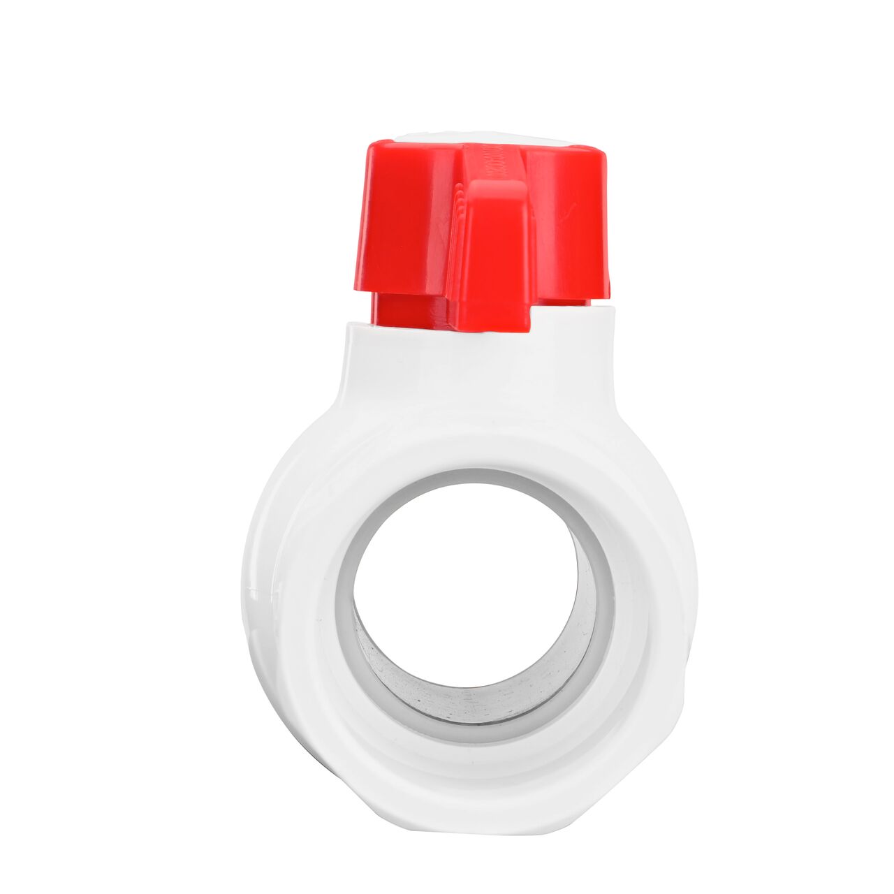 The NDS 1-1/2 in. PVC IPS Ball Valve is made of durable material and works with most PVC pipe to transport water and prevent backflow of contaminated water in pressurized systems (NDS E1410-15)