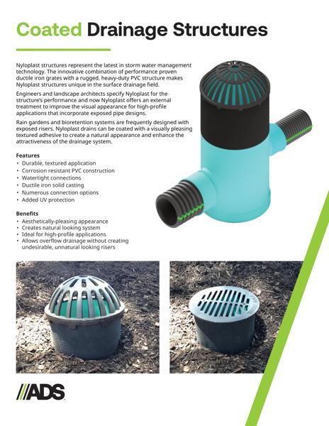 Coated Drainage Structures Nyloplast Product Sheet