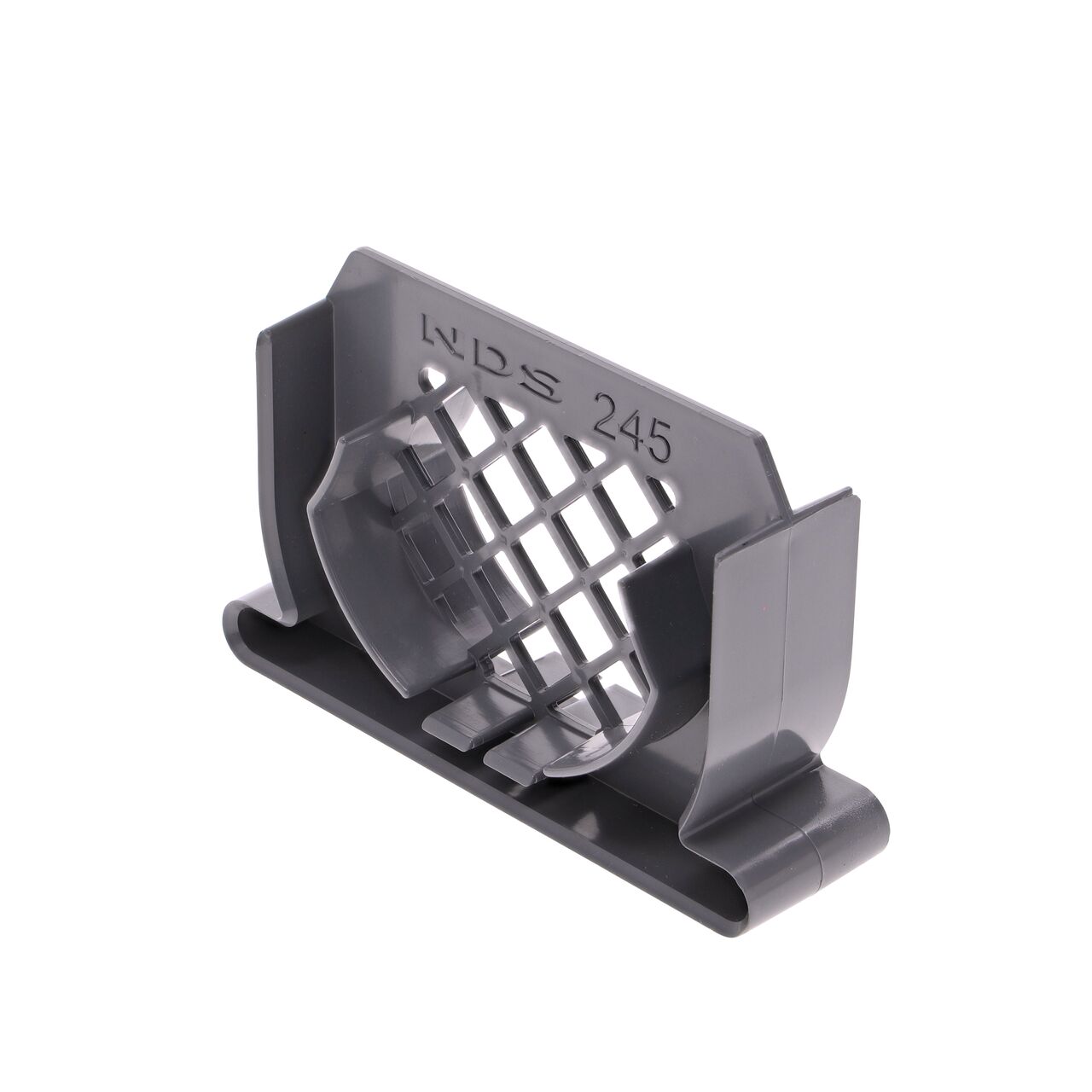 Use the Spee-D® Channel Drain Strainer Coupling (NDS 245) to keep debris out and to connect channel sections, outlets, elbows, tees, and crosses together