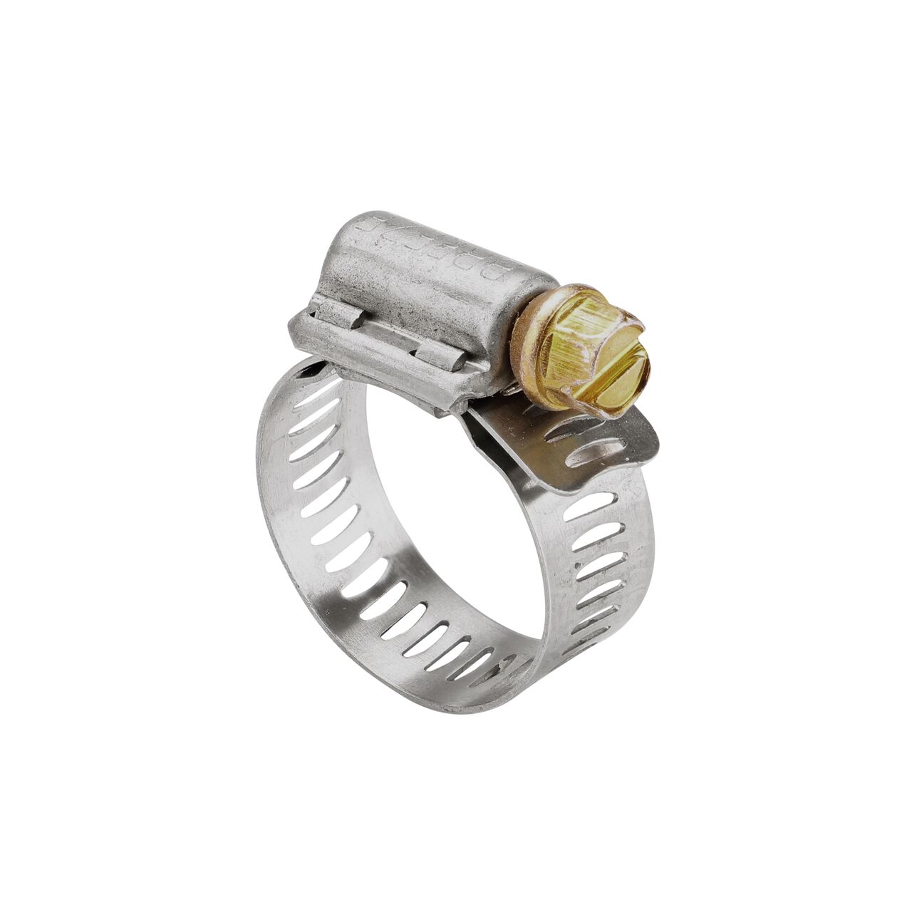 Use the NDS SAE 12 Worm Drive Hose Clamp with Aero Seal 5/16 in. band width (NDS 62012H) to form a secure connection in an industrial application between two pliable hoses or pipes