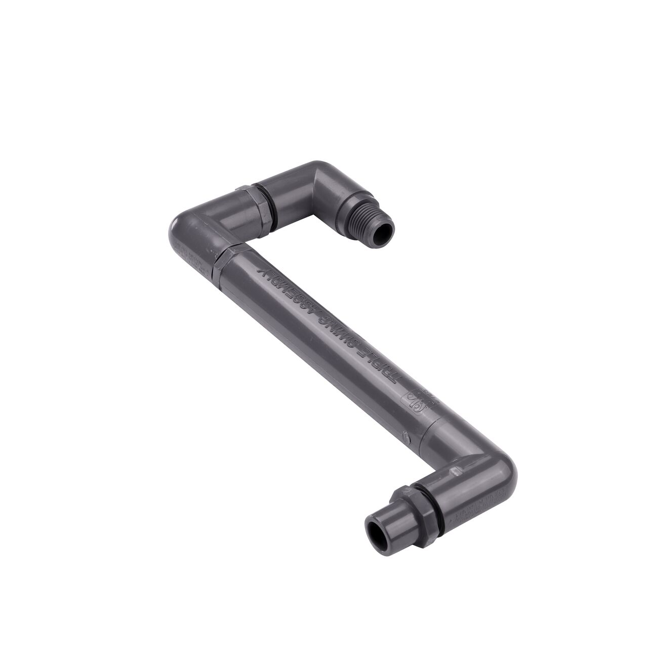 NDS PVC Triple Swing Joints Assembly, Sch. 80 1/2 in. spigot X 1/2 in. MPT allows movement for easier sprinkler placement or relocation (NDS TSA-0500-ST)