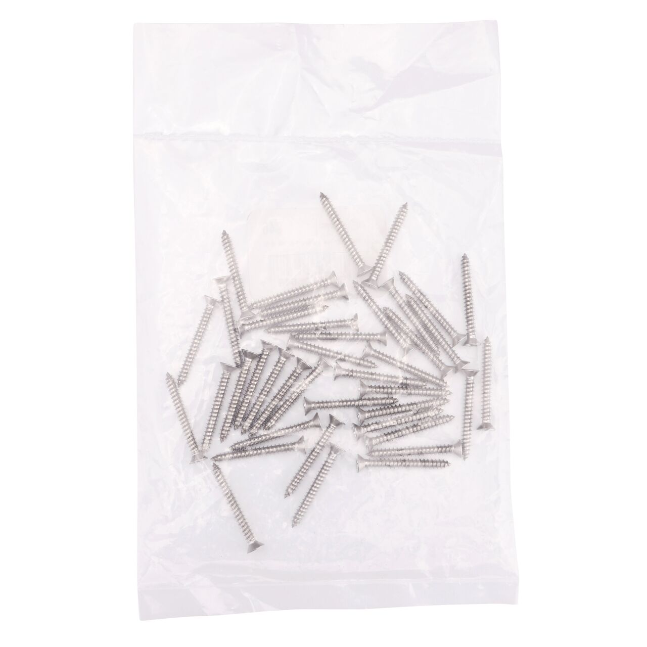 #4 X 1 in. Phillips Flat Head Screws come in a 40-count bag (NDS 846)
