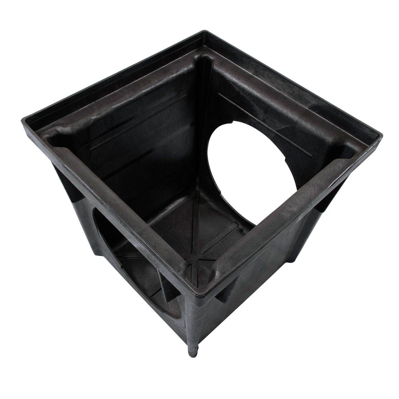 Inside view of the NDS 24 in. Catch Basin Drain (NDS 2400)