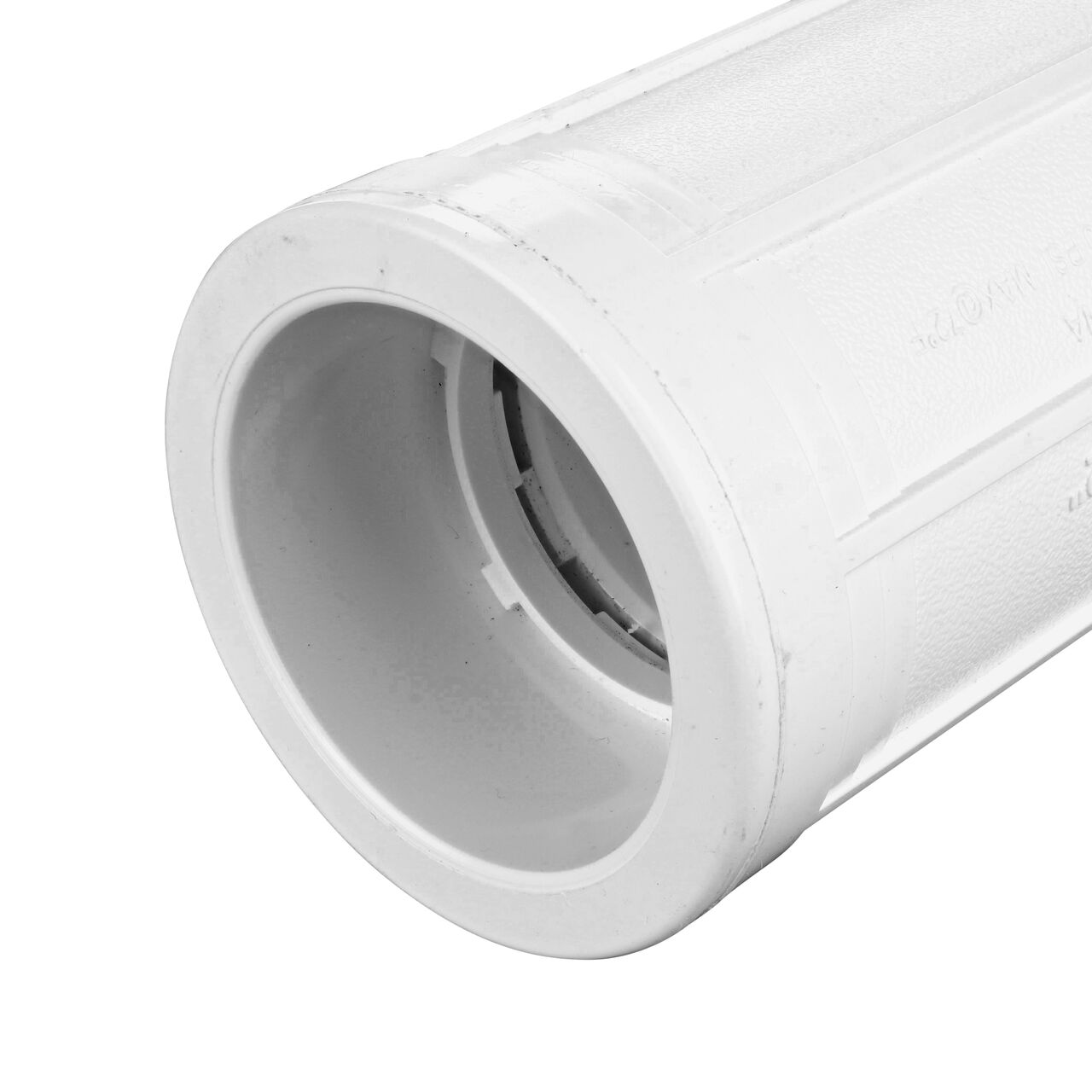 Closeup view of the 2 inch slip end with Patented Grip-Lock technology and Easy-Grip handle on the Pro-Span 2 in. Expansion Repair Coupling (118-20)