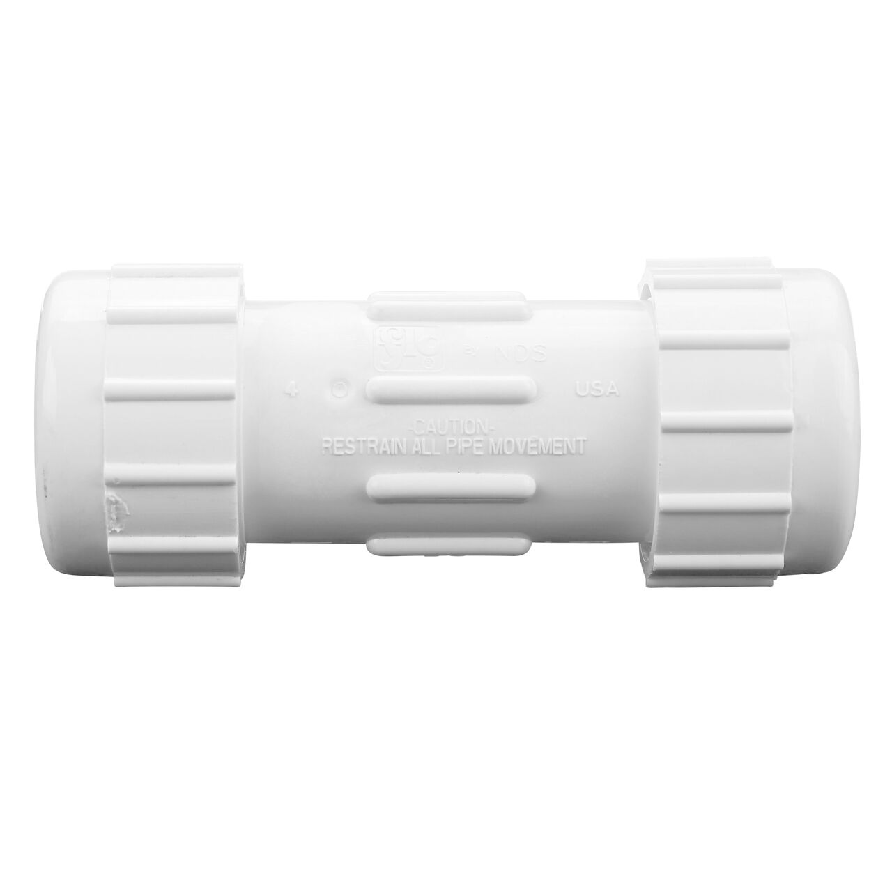 The NDS Compression Coupling is an easy-fit coupling that has two compression ends that slide onto 1 in. CTS pipe ends that provide a corrosion-free connection (NDS CCC-1000)