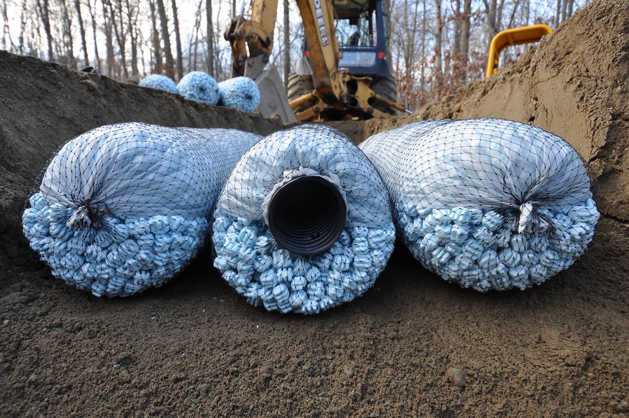 EZflow Trench Installation 1