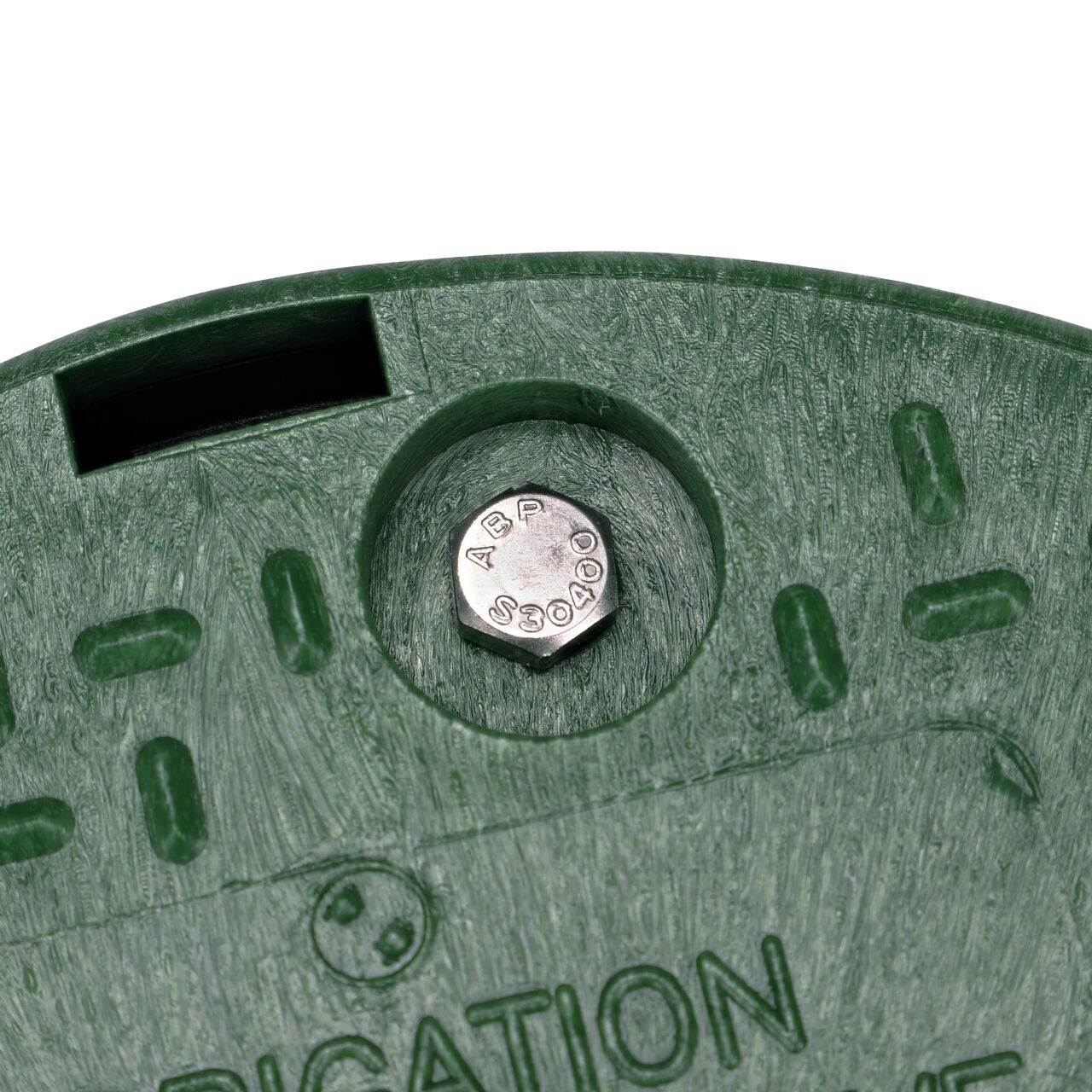 The valve box lid and bolt securely in place on the NDS 10 in. Round Standard Series Black Box and Irrigation Control Valve Cover (NDS 111BCB) keeping components protected against the elements, foot traffic, lawn care equipment, and potential vandalism while keeping them out of sight
