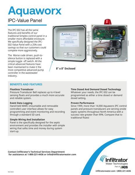 R24_Aquaworx IPC Value - Cutsheet