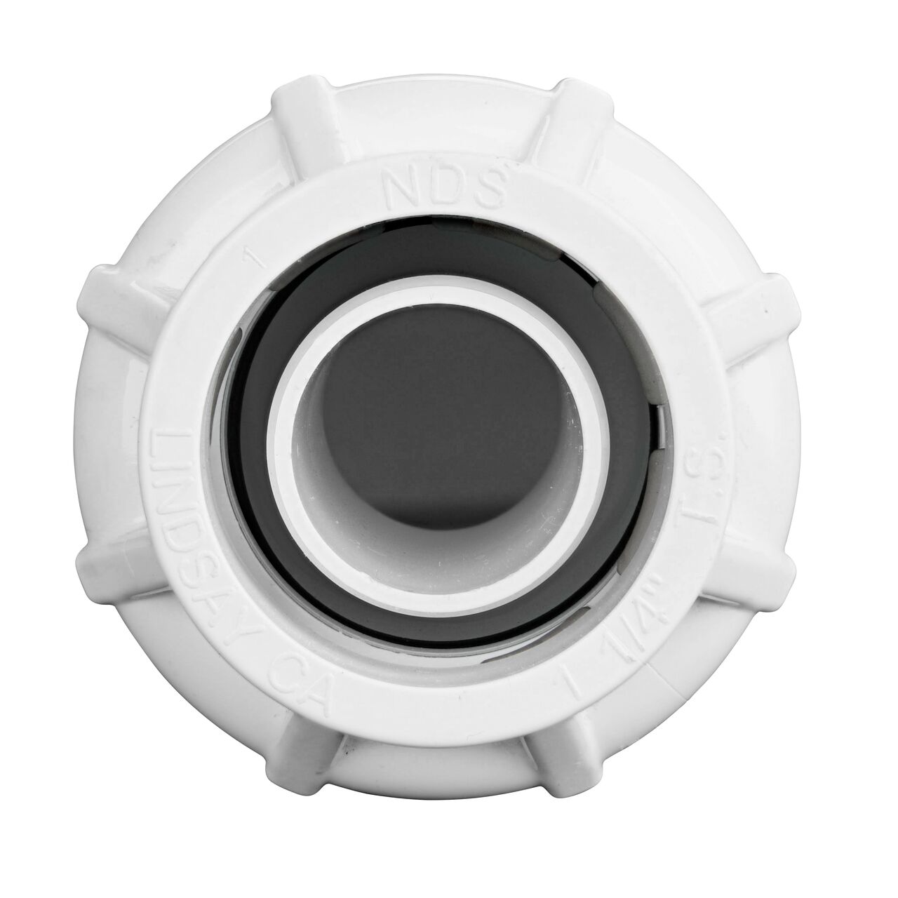 Steel Gripper and EPDM O-Ring provides a leak proof connection on the NDS 1 in. SIDR-7 FPT X PE TS Flo-Lock™ Gripper Adapter (NDS 831-10)
