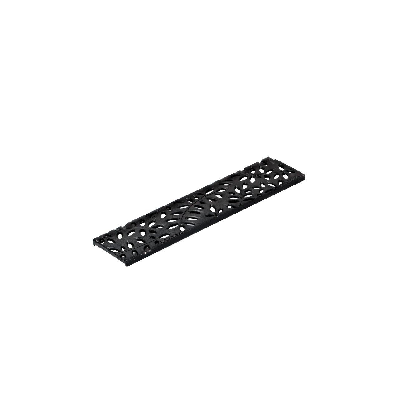 Decorative Botanical Cast Iron Mini Channel™ Drain Grate (NDS 554CI)