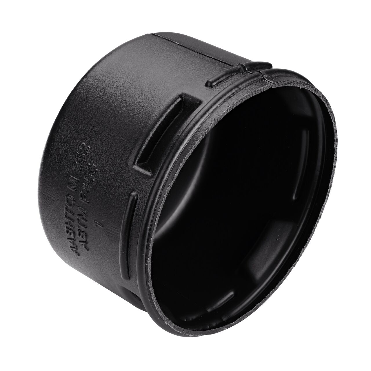Alternate view of the 3 in. High-Desity Polyethylene Corrugated End Cap (NDS 3C06)