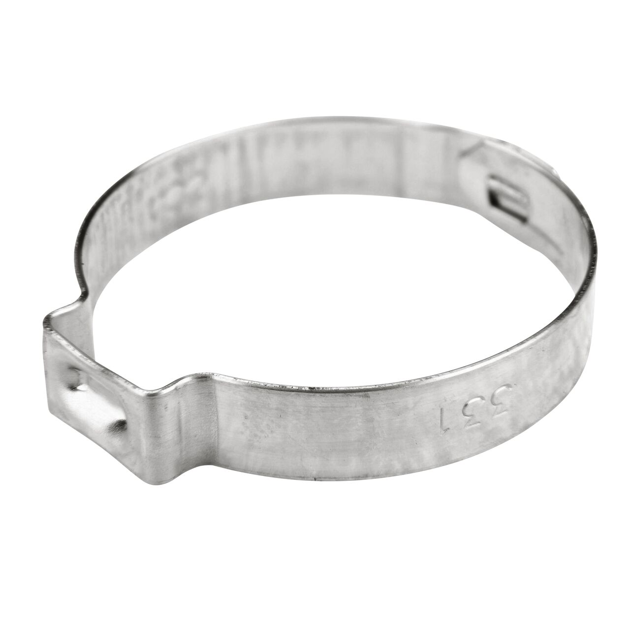 The NDS 331R Stainless Steel Pinch Clamp (NDS NC-155000-020) is engineered for ease of installation, durability and performance with most soft hose and rigid plastic pipe