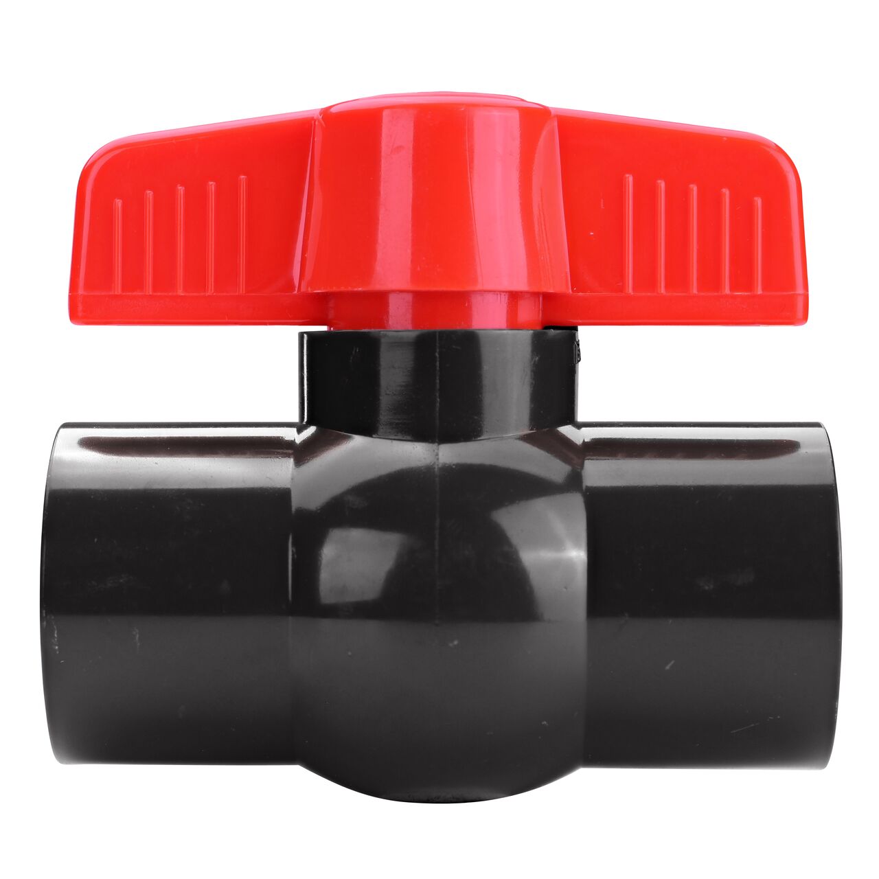 NDS PVC IPS Ball Valve is leak-resistant valve connects two 1 in. Sch. 40 pipe ends in an irrigation or other pressurized system and helps prevent costly property damage, pipe corrosion, and system issues (NDS E1610-10)