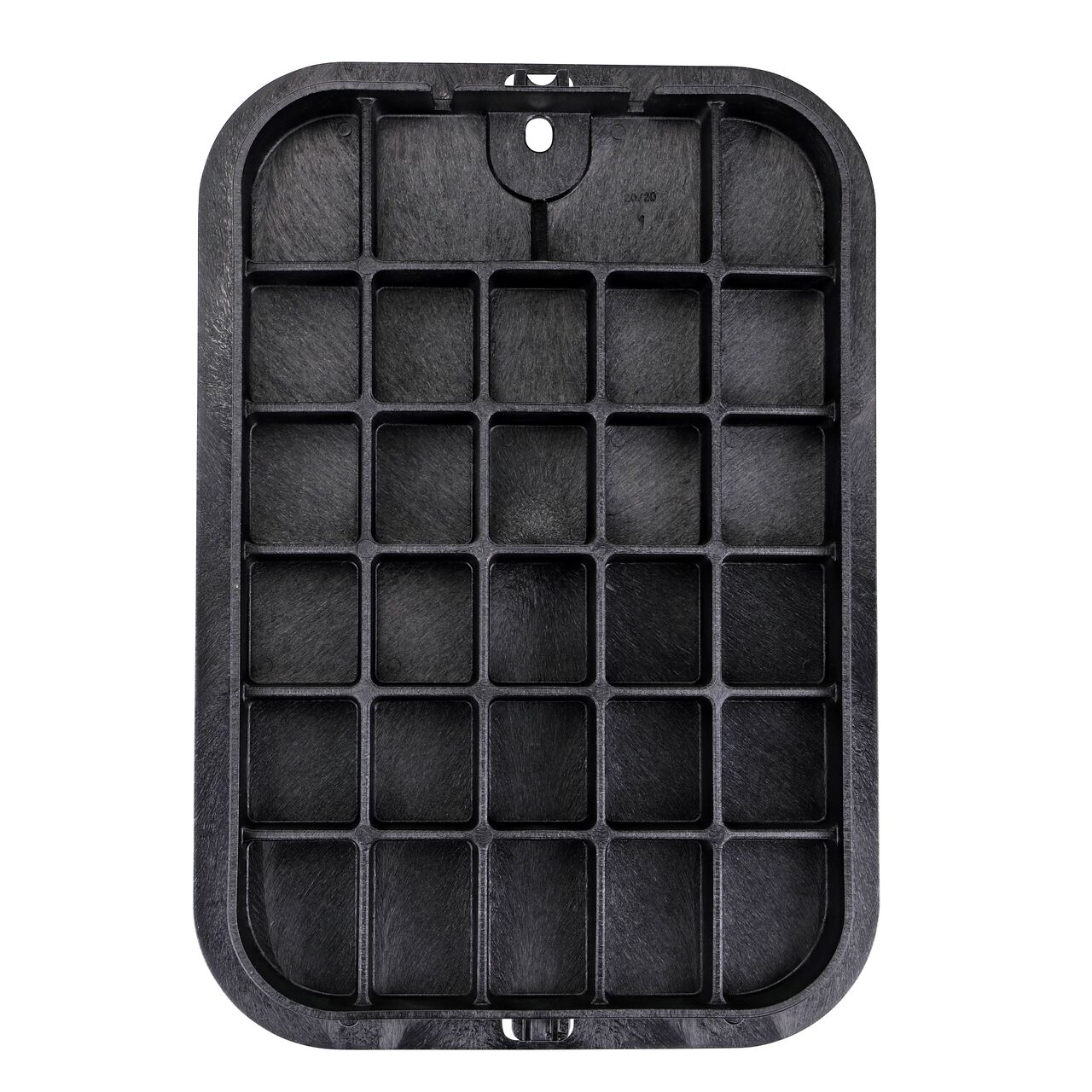 Alternate View of the bottom of NDS Black 14 in. X 19 in. Rectangular Recycled Water Cover (NDS 113BCW)